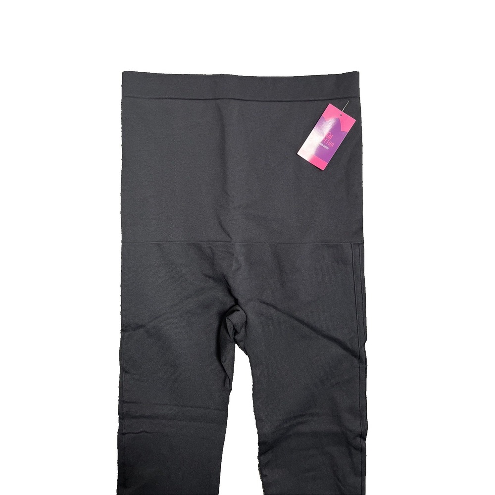 Empetua High Waist Shaping Leggings Women‎ Large Black Shapewear Compression New - Picture 4 of 9